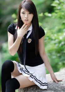 Hwang Mi Hee School Girl